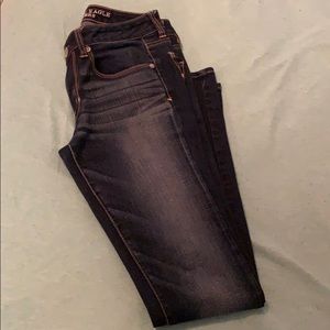 American Eagle Dark Wash Skinny Jeans